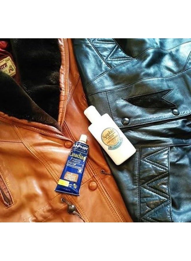 SAPHIR Beauté du Cuir Crème Universelle - All-Purpose Leather Balm for Repair & Shine with Jojoba Oil & Beeswax - Non-Pigmented Leather Cream - 150ml - Image 5